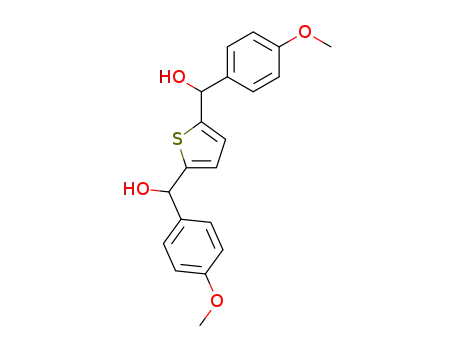 2,5-bis(4-methoxyphenylhydroxymethyl)thiophene