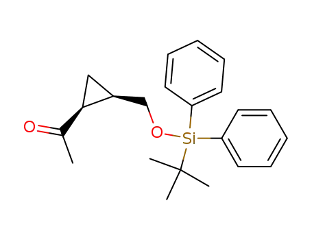 (1S,2R)-2-[(tert-butyldiphenylsilyloxy)methyl]-1-(1-ethanoyl)cyclopropane