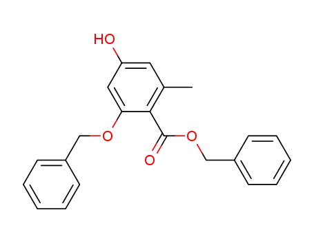 benzyl 2-benzyloxy-4-hydroxy-6-methylbenzoate
