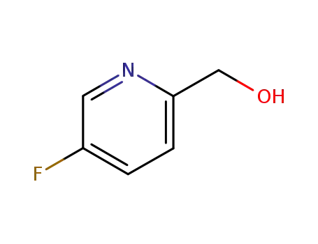 Molecular Structure of 802325-29-7 (5-FLUORO-2-HYDROXYMETHYL PYRIDINE)