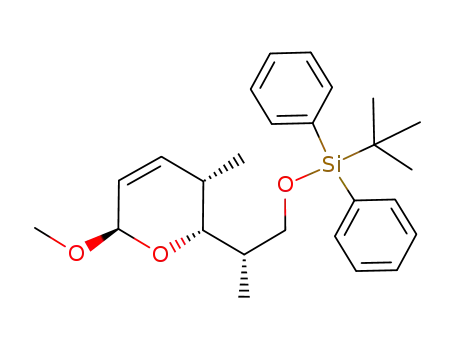 (2R,5S,6S)-6-[(1S)-2-(tert-butyldiphenylsilyloxy)-1-methylethyl]-5-methyl-2-methoxy-5,6-dihydro-2H-pyran