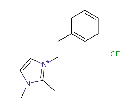 1H-Imidazolium, 1-[2-(1,4-cyclohexadien-1-yl)ethyl]-2,3-dimethyl-,
chloride