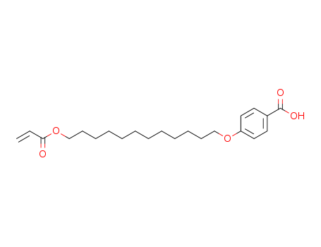 Benzoic acid, 4-[[12-[(1-oxo-2-propenyl)oxy]dodecyl]oxy]-