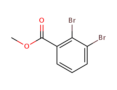 Molecular Structure of 881667-36-3 (2,3-DIBROMO-BENZOIC ACID METHYL ESTER)