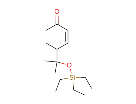 2-Cyclohexen-1-one, 4-[1-methyl-1-[(triethylsilyl)oxy]ethyl]-