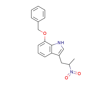 7-benzyloxy-3-(2-nitropropyl)indole