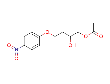 (+/-)-4-(p-nitrophenoxy)-1-acetoxy-2-hydroxybutane