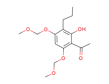 3-n-propyl-2-hydroxy-4,6-bis(methoxymethoxy)acetophenone