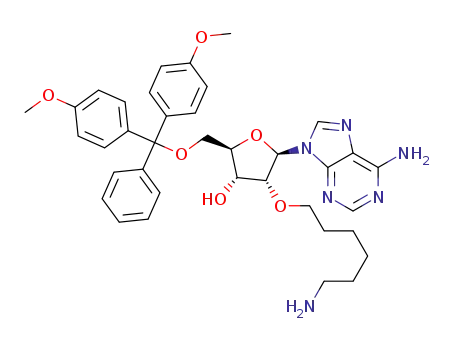 2'-O-aminohexyl-5'-O-(4,4'-dimethoxytrityl)adenosine