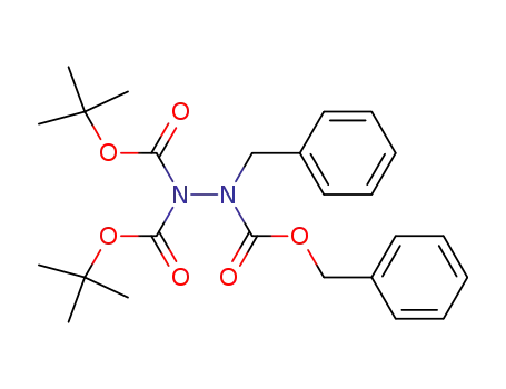 Hydrazinetricarboxylic acid, (phenylmethyl)-, 1,1-bis(1,1-dimethylethyl)
2-(phenylmethyl) ester