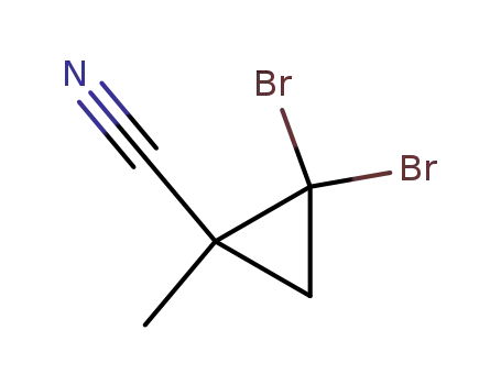 2,2-Dibromo-1-methylcyclopropanecarbonitrile