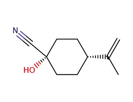 cis-1-hydroxy-4-isopropenylcyclohexanecarbonitrile
