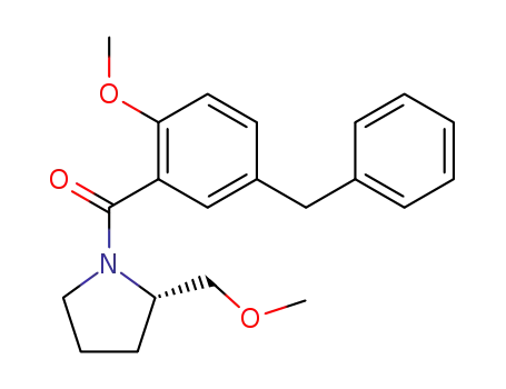 Pyrrolidine, 2-(methoxymethyl)-1-[2-methoxy-5-(phenylmethyl)benzoyl]-,
(2S)-