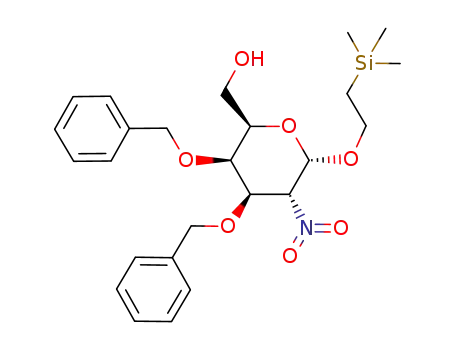 2-(trimethylsilyl)ethyl 3,4-di-O-benzyl-2-deoxy-2-nitro-α-D-galactopyranoside