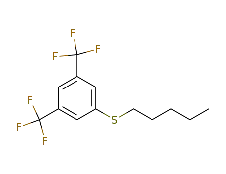 Benzene, 1-(pentylthio)-3,5-bis(trifluoromethyl)-