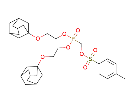 di[2-(1-adamantyloxy)ethyl] tosyloxymethylphosphonate