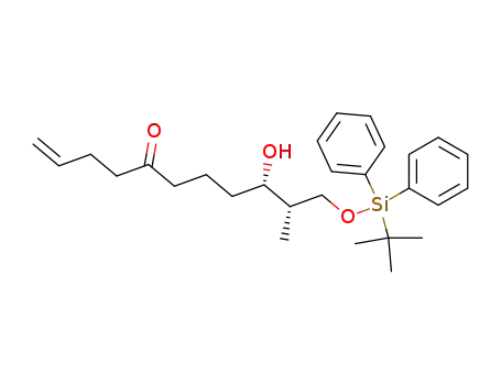 (9S,10S)-11-(tert-Butyl-diphenyl-silanyloxy)-9-hydroxy-10-methyl-undec-1-en-5-one