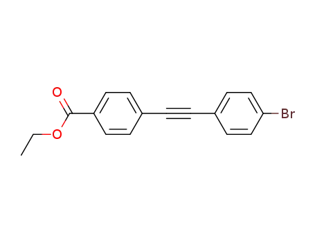 4-(4-브로모페닐에티닐) 벤조산 에틸 에스테르