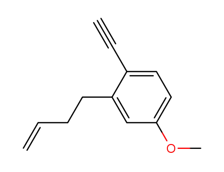 Benzene, 2-(3-butenyl)-1-ethynyl-4-methoxy-