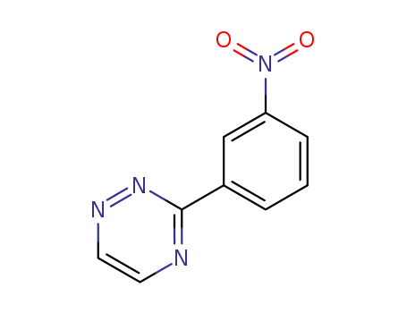 Molecular Structure of 111336-65-3 (3-(3-nitrophenyl)-1,2,4-triazine)