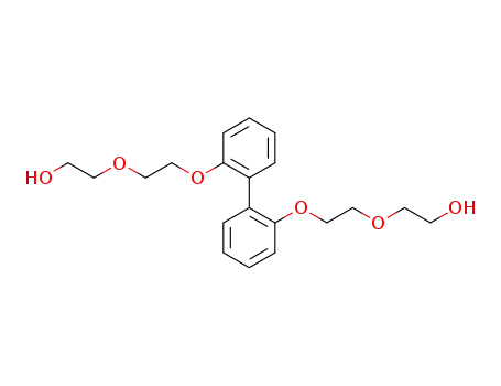 Molecular Structure of 91859-84-6 (2,2'-bis(5-hydroxy-3-oxa-1-pentyloxy)-1,1'-biphenyl)