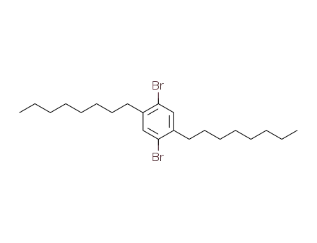 Benzene, 1,4-dibromo-2,5-dioctyl-