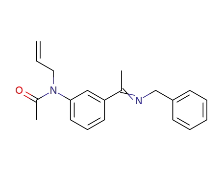 N-allyl-N-[3-(1-benzylimino-ethyl)-phenyl]-acetamide