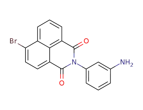 N-(3-aminophenyl)-4-bromonaphthalene-1,8-dicarboximide