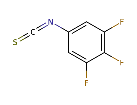 Molecular Structure of 362690-52-6 (Benzene, 1,2,3-trifluoro-5-isothiocyanato- (9CI))