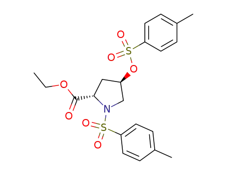 (2S,4R)-2-ethoxycarbonyl-1-(toluene-4-sulfonyl)-4-(toluene-4-sulfonyloxy)pyrrolidine