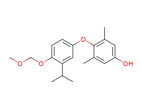 4-[4-(Methoxymethoxy)-3-(1-methylethyl)phenoxy]-3,5-dimethylphenol
