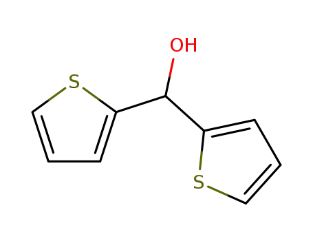 Molecular Structure of 6973-84-8 (dithiophen-2-ylmethanol)