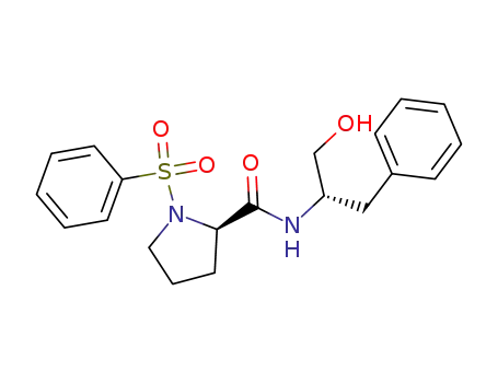 (R)-N-((S)-1-hydroxy-3-phenylpropan-2-yl)-1-(phenylsulfonyl)pyrrolidine-2-carboxamide
