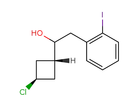 1-(3-chloro-cyclobutyl)-2-(2-iodo-phenyl)-ethanol