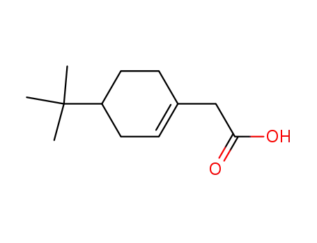 1-Cyclohexene-1-acetic acid, 4-(1,1-dimethylethyl)-