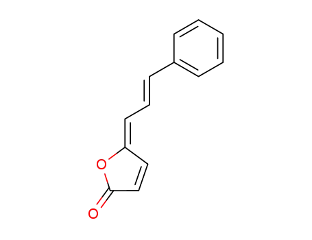 Molecular Structure of 158071-59-1 (2(5H)-Furanone, 5-[(2E)-3-phenyl-2-propenylidene]-, (5E)-)