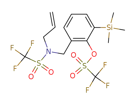 trifluoromethanesulfonic acid 2-[(allyltrifluoromethanesulfonylamino)methyl]-6-(trimethylsilyl)phenyl ester