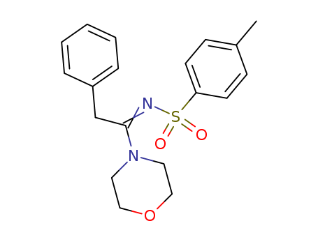 Morpholine, 4-[1-[[(4-methylphenyl)sulfonyl]imino]-2-phenylethyl]-