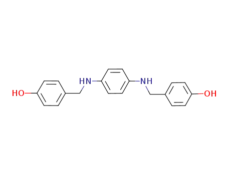 Molecular Structure of 102316-63-2 (Phenol, 4,4'-[1,4-phenylenebis(iminomethylene)]bis-)