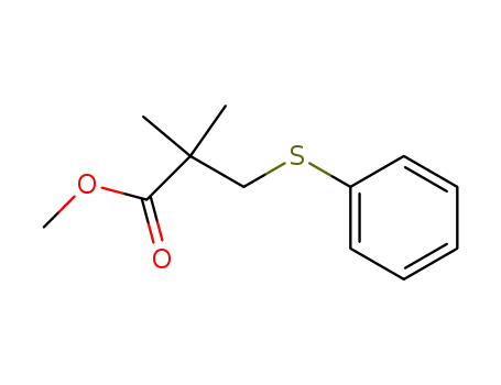 2,2-Dimethyl-3-phenylsulfanyl-propionic acid methyl ester