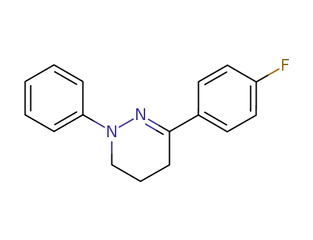 3-(4-Fluoro-phenyl)-1-phenyl-1,4,5,6-tetrahydro-pyridazine