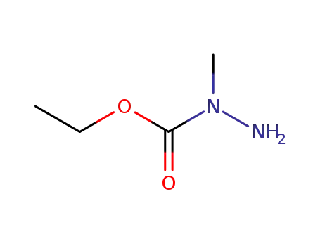 Molecular Structure of 760-81-6 (Ethyl 1-methylhydrazinecarboxylate)