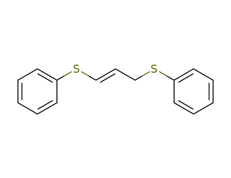 Benzene, 1,1'-[1-propene-1,3-diylbis(thio)]bis-, (E)-