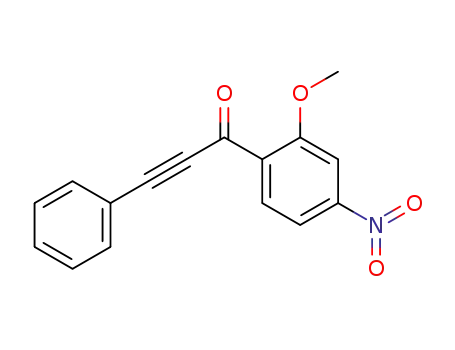 2-Propyn-1-one, 1-(2-methoxy-4-nitrophenyl)-3-phenyl-