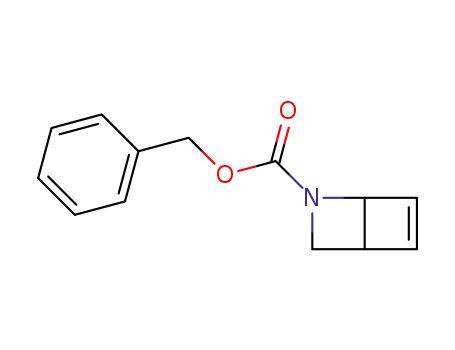 Molecular Structure of 104704-55-4 (2-Azabicyclo[2.2.0]hex-5-ene-2-carboxylic acid, phenylmethyl ester)