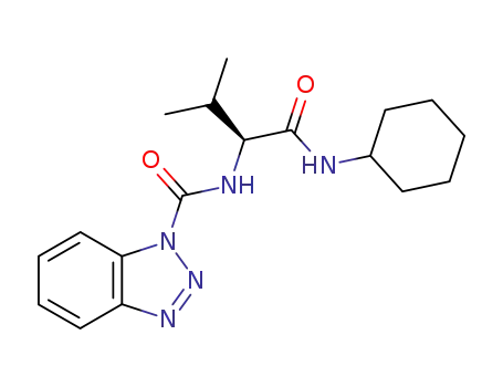N-(1-benzotriazolecarbonyl)-L-valine cyclohexylamide