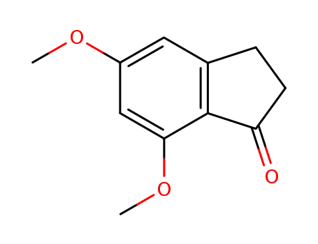 Molecular Structure of 880-87-5 (5,7-DIMETHOXY-INDAN-1-ONE)