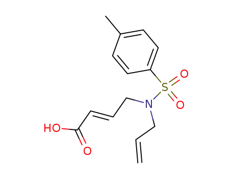 2-Butenoic acid, 4-[[(4-methylphenyl)sulfonyl]-2-propenylamino]-, (2E)-