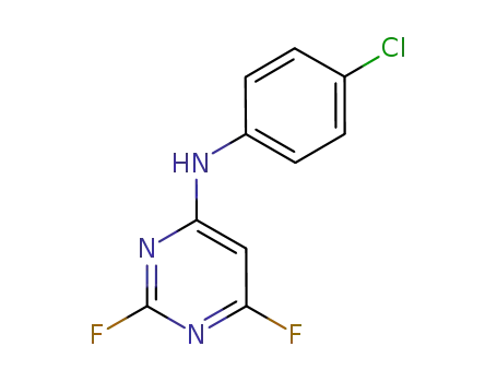 N-(4-chlorophenyl)-2,6-difluoropyrimidin-4-amine