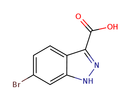 1H-Indazole-3-carboxylic acid, 6-bromo-